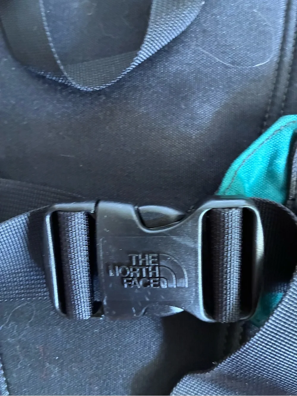 The North Face Vintage The North Face Lumbar Fanny Pack Green and Black